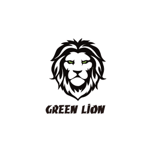 green lion logo