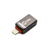 تبدیل Miller OTG USB3.0 TO Lightning مدل MO-205 - رنگ مشکی نمای بالایی